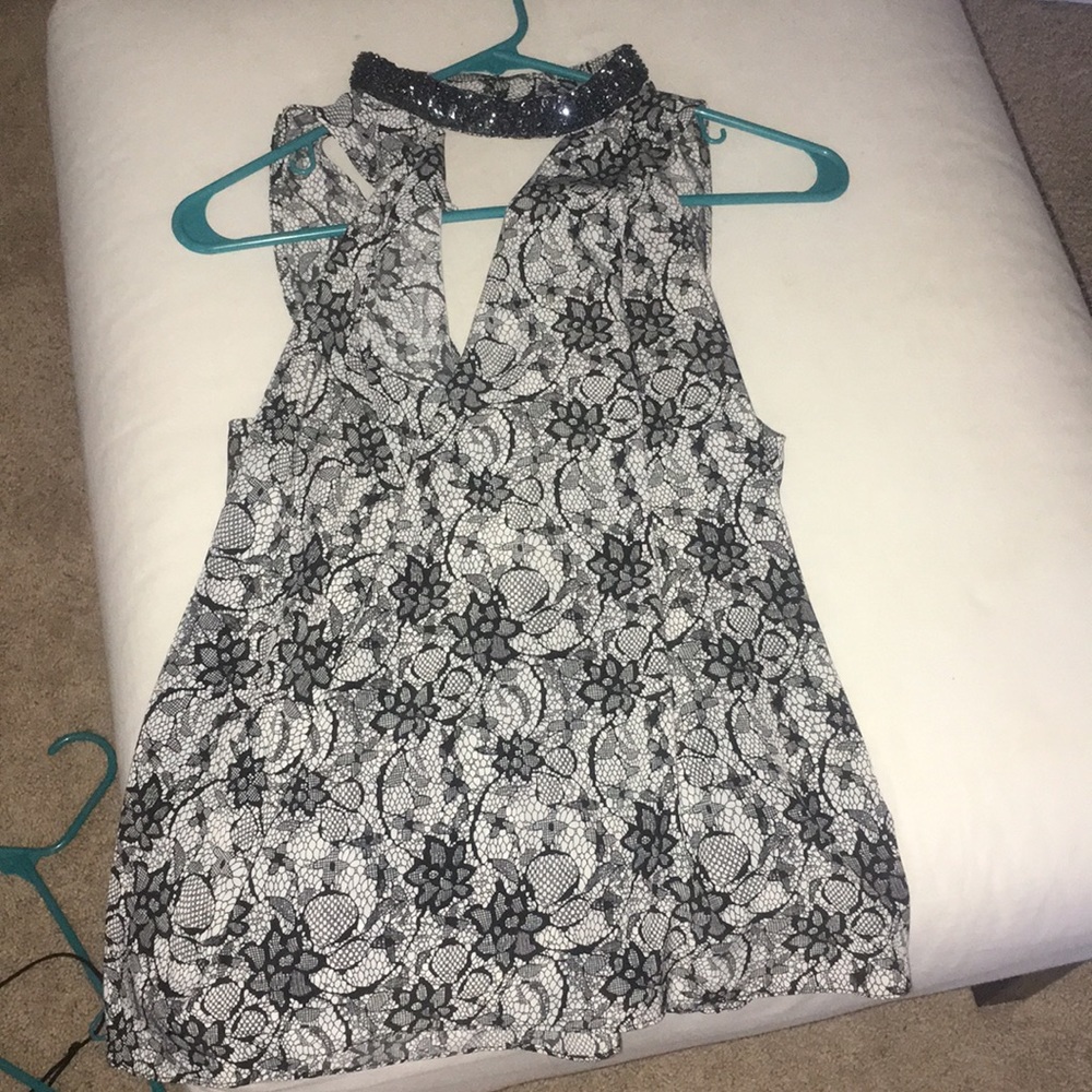 Beaded neck halter